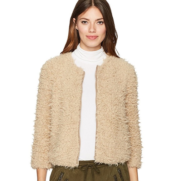HOST PICK! BB Dakota Macy Shaggy Faux Fur Jacket - Picture 1 of 11
